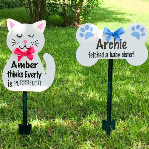 Dog/Cat Pet Sign
